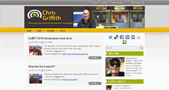 Desktop Screenshot of chrisgriffith.com